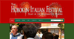 Desktop Screenshot of hobokenitalianfestival.com